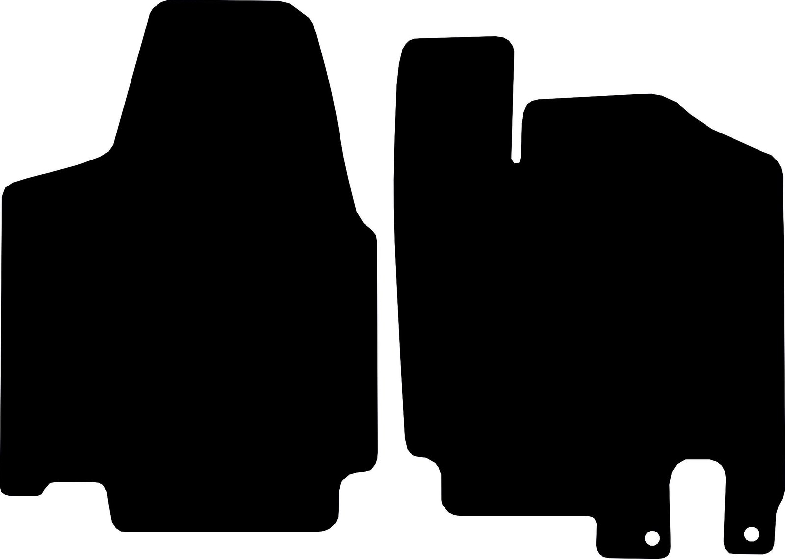 Peugeot Expert Tepee 2007 - 2016 Tailored Car Mats