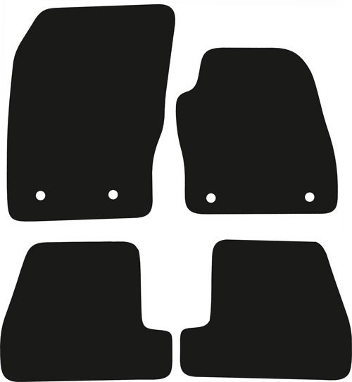 Ford Focus Estate 2011 - 2018 (MK3) (4x Locators) Tailored Car Mats