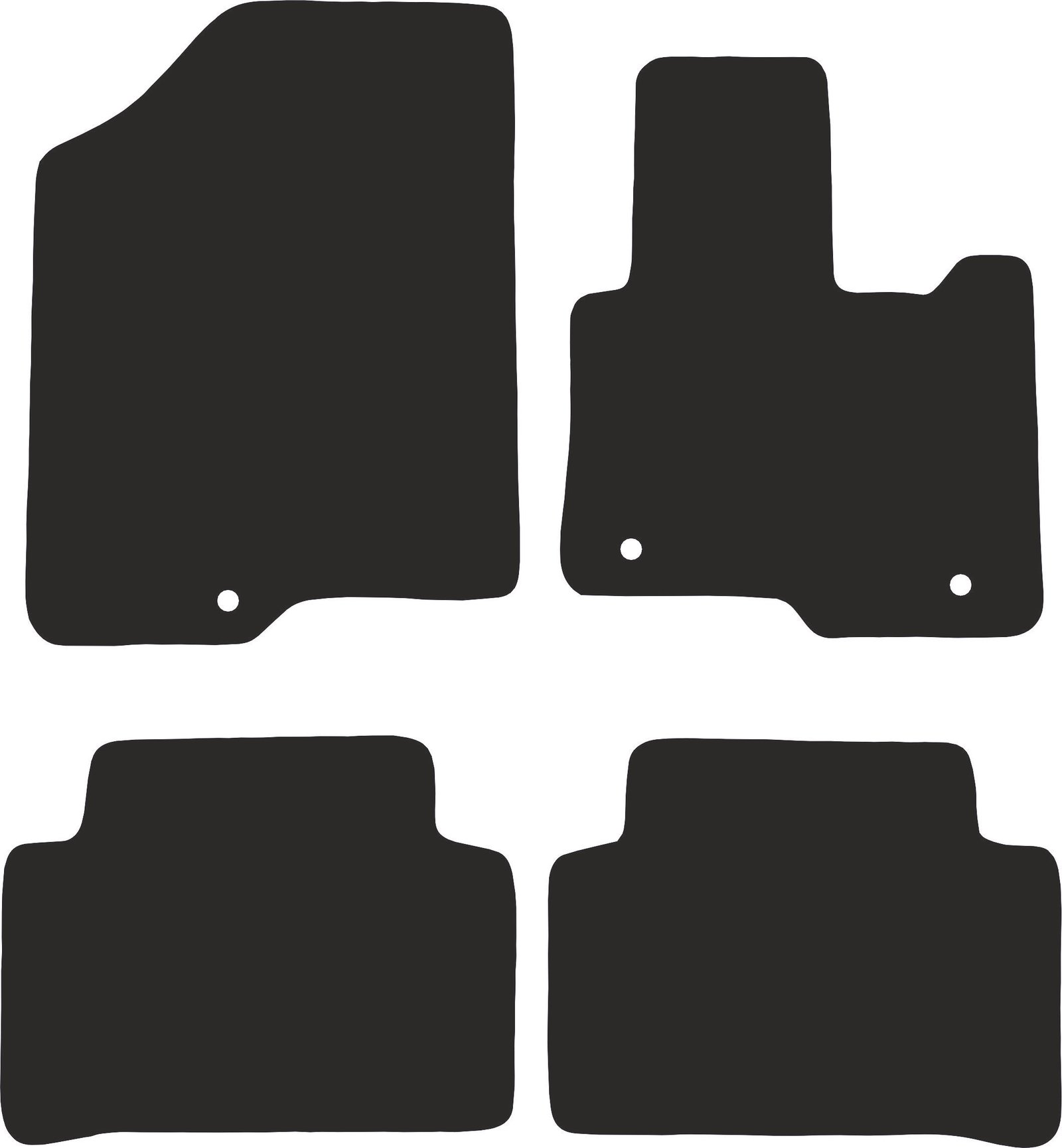 Kia Sorento 2020 - 2026 (MK4) (5 Seat) Tailored Car Mats