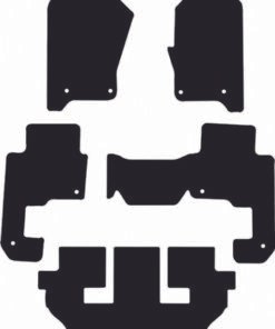 Land Rover Discovery 3 2004 - 2008 (8 Locators)(7 Seats) Tailored Car Mats