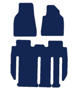 Tesla Model X  2014 - 2026 (7-seat) Tailored Car Mats