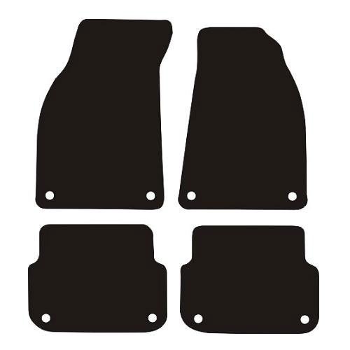 Audi A6 / S6 / RS6 Saloon 2004 - 2009 (C6) (38cm rear Locator spacings) Tailored Car Mats