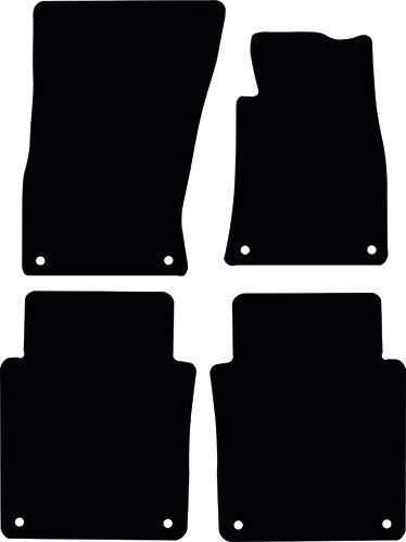Audi A8 / S8 Saloon 2002 - 2010 (D3)(LWB) Tailored Car Mats