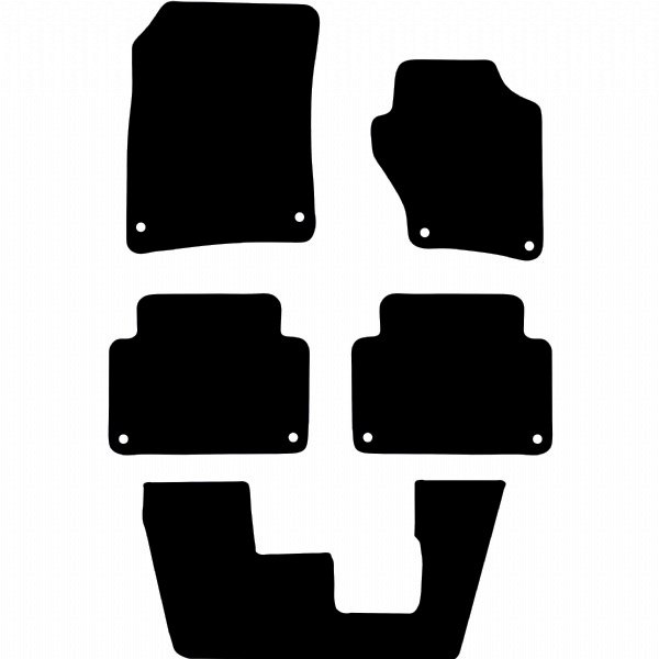 Audi Q7 / SQ7 2006 - 2015 (4L)(7 Seats) Tailored Car Mats