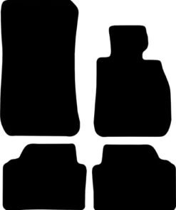 BMW 3 Series Saloon 2005 - 2011 (E90) (2x Velcro Fitting) Tailored Car Mats