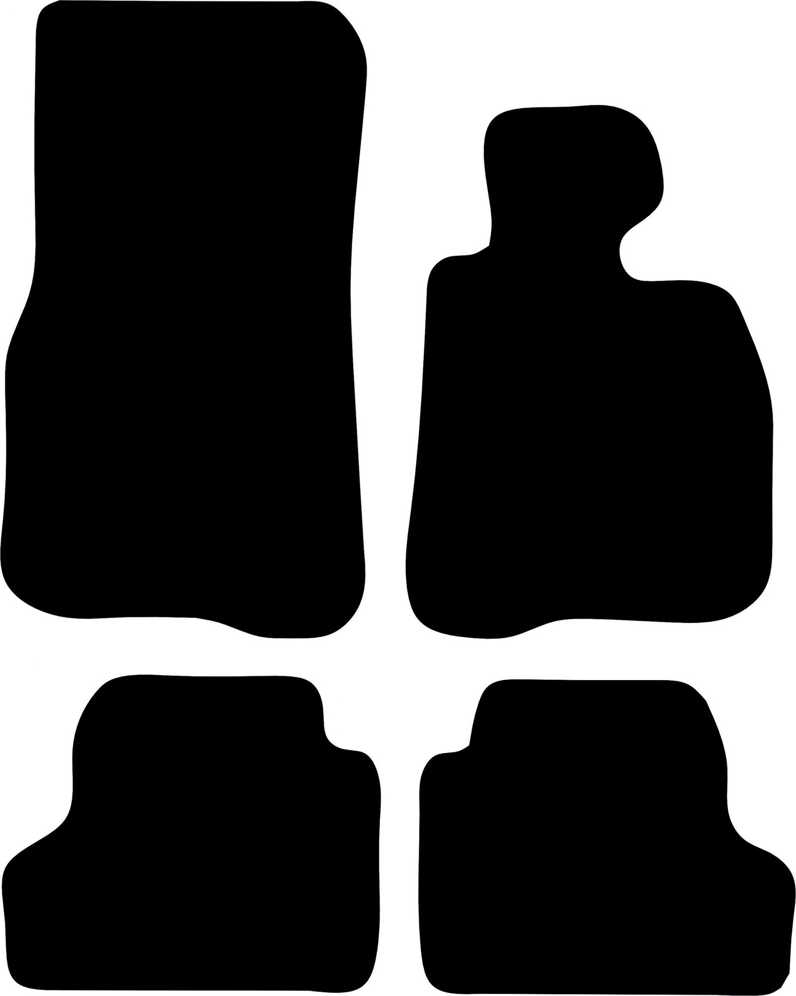 BMW 4 Series Gran Coupe 2014 - 2020 (F36) (2x Velcro Fitting) Tailored Car Mats