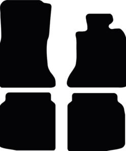 BMW 7 Series 2009 - 2015 (F02)(LWB) (2x Velcro Fitting) Tailored Car Mats
