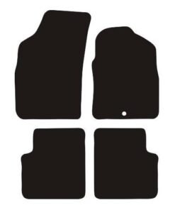 Fiat 500 2007 - 2012 (1x Locator) Tailored Car Mats