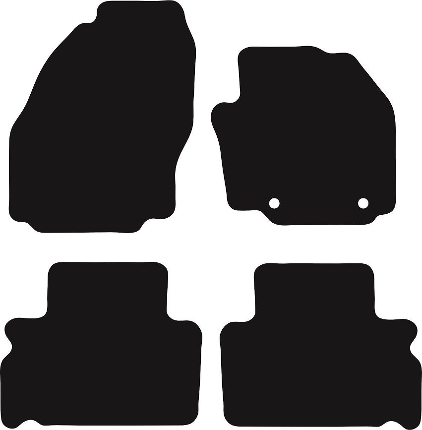 Ford S-Max 2006 - 2011 (MK1) (Oval Locators) (5 seater) Tailored Car Mats