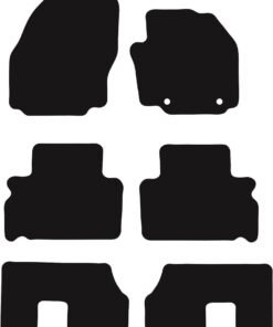 Ford S-Max 2006 - 2011 (MK1) (Oval Locators) (7 Seater) Tailored Car Mats