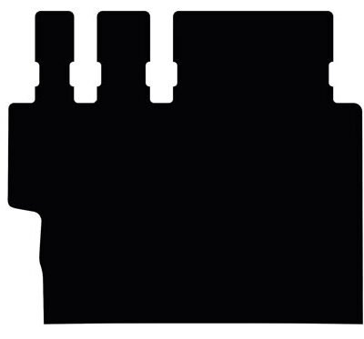 Ford Tourneo Custom 2013 – 2015 (LWB) (Rear Mat) Tailored Boot Mat