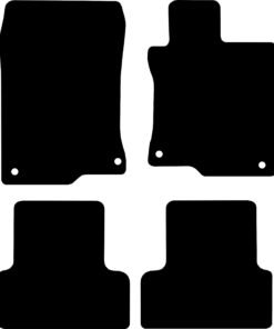Honda Accord Tourer 2008 - 2015 (MK8) (4x Locators) Tailored Car Mats