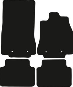Jaguar XF Saloon 2007 - 2013 (X250) (4 Locators) Tailored Car Mats