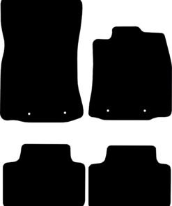 Jaguar XJ 2010 - 2020 (X351) (SWB) (4 Locators) Tailored Car Mats