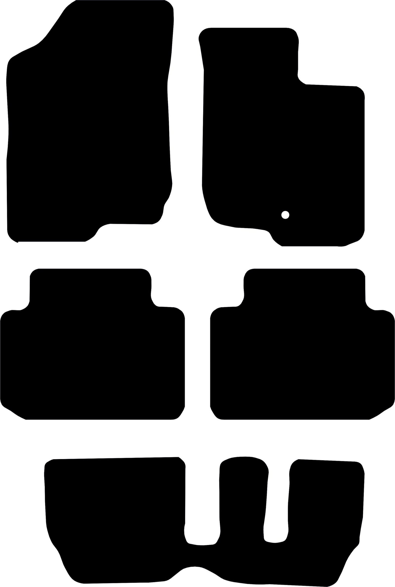 Kia Carens 2007 2013 (MK2) (Manual) Tailored Car Mats