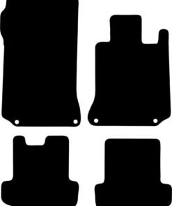 Mercedes E Class Convertible 2009 - 2018 (A207) (4x Locators) Tailored Car Mats