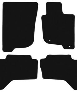 Mitsubishi L200 Crew Cab 2006 - 2015 (Staggered Locators) Tailored Car Mats