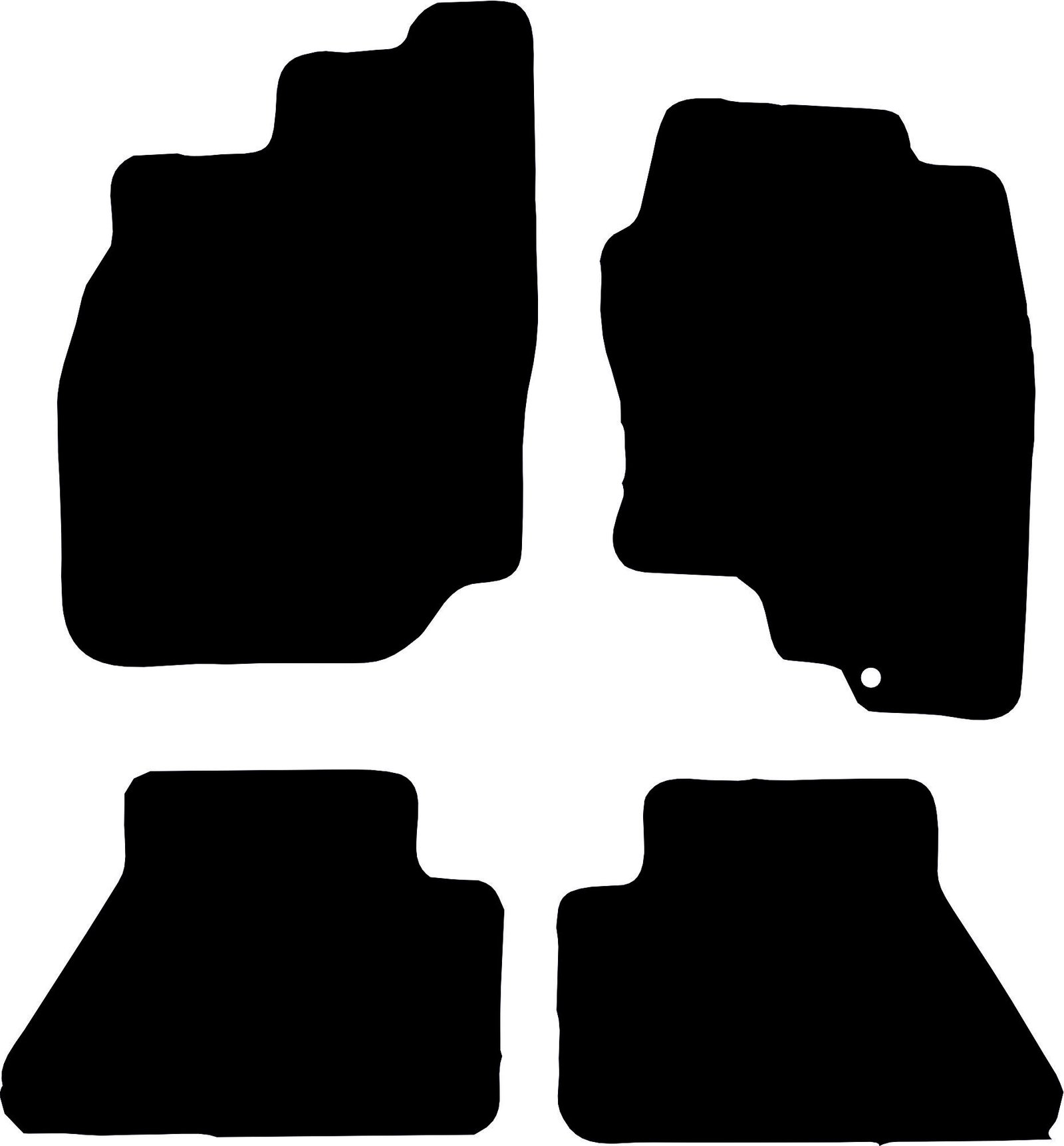 Nissan Navara 2005 - 2009 (D40) Tailored Car Mats