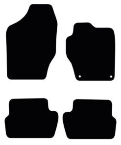 Peugeot 308 2007 - 2013 (2x Locator) Tailored Car Mats