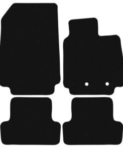 Renault Clio 2009 - 2012 (2x Round Locators) Tailored Car Mats