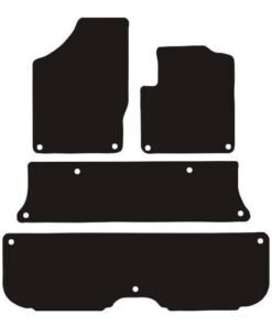 Seat Alhambra 2006 - 2010 (Round Locators) Tailored Car Mats