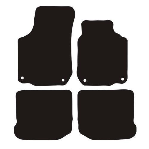 Seat Leon 1999 - 2005 (MK1) (4x Round) Tailored Car Mats