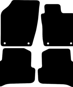 Skoda Fabia 2014 - 2021 (MK3) (4x Round) Tailored Car Mats