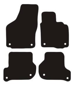 Skoda Octavia 2005 - 2013 (MK2) (8x Oval) Tailored Car Mats (Copy)