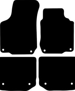 Volkswagen Golf 1997 - 2004 (MK4) (8x Oval Locators) Tailored Car Mats