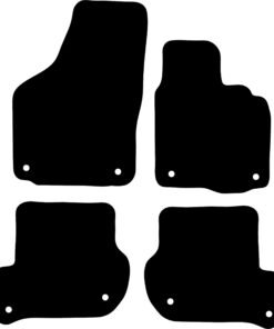 Volkswagen Jetta 2005 - 2011 (MK5) (Oval Locators) Tailored Car Mats