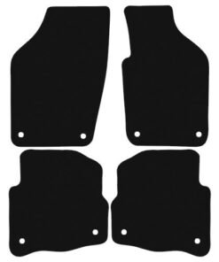 Volkswagen Polo 2005 - 2009 (MK4) (8x Round Locators) Tailored Car Mats