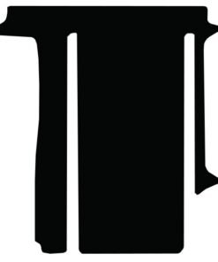 Volkswagen California T5/T6/6.1 2004 - 2025 (2 Rail) (Living Space Mat) Tailored Car Mats