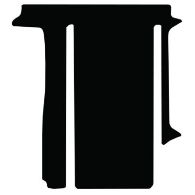 Volkswagen California T5/T6/6.1 2004 – 2025 (2 Rail) (Living Space Mat) Tailored Car Mats